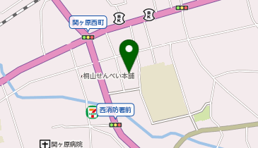 旧関ケ原小学校附属幼稚園の地図画像