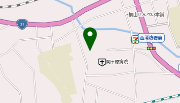 国保保健福祉総合施設やすらぎの地図画像