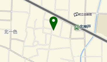 北一色公民館の地図画像