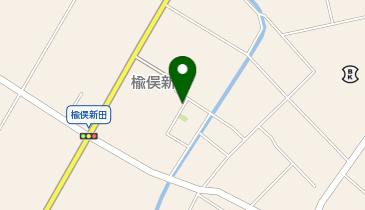 楡俣新田公民館の地図画像