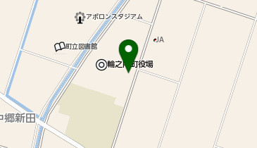 輪之内町民センターの地図画像