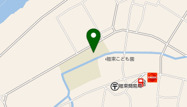 福束小学校体育館の地図画像