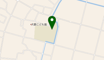 大藪小学校体育館の地図画像