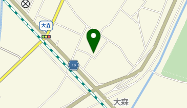 大森社宮神社境内の地図画像