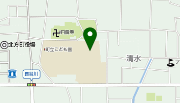 北方町立北学園の地図画像