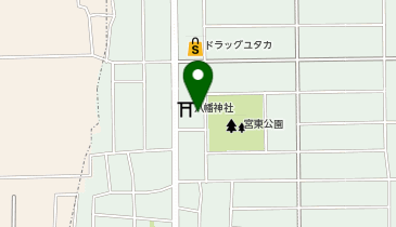 働く婦人の家の地図画像