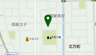 勤労青少年ホームの地図画像