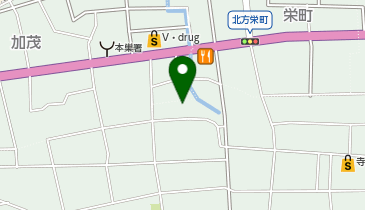 町立北保育園の地図画像