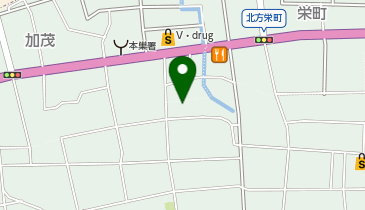 きた子ども館の地図画像