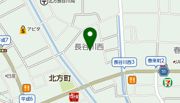 北方西体育館の地図画像