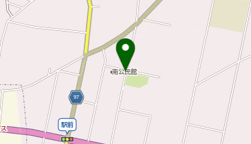 南公民館駐車場・児童公園の地図画像