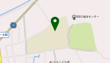 双葉中学校・体育館の地図画像