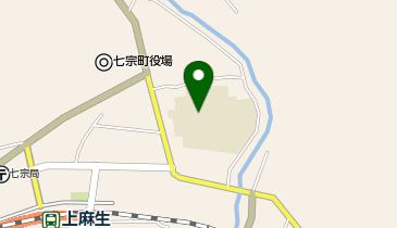 上麻生小学校の地図画像