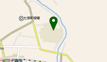 上麻生小学校 体育館の地図画像