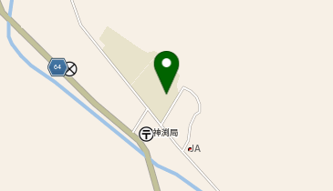神渕中学校の地図画像