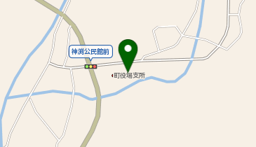 神渕コミュニティーセンターの地図画像