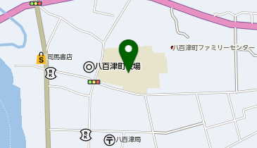 八百津小学校グラウンドの地図画像