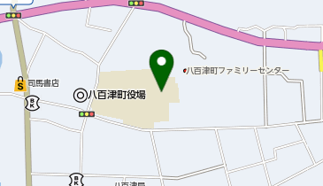 八百津小学校体育館の地図画像