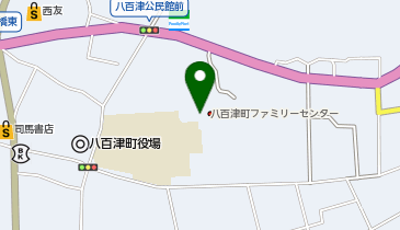 八百津町中央公民館の地図画像