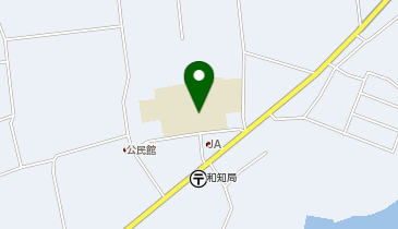 和知小学校グラウンドの地図画像
