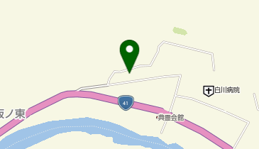 大利公民館の地図画像