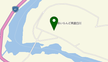 あいらんど美濃白川の地図画像