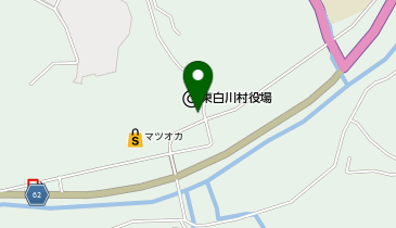 村民センター前の地図画像