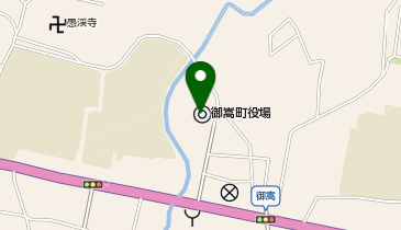 御嵩町役場の地図画像