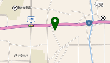 伏見公民館の地図画像