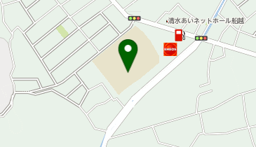 清水船越小学校の地図画像