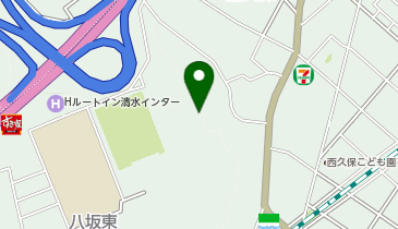 秋葉山公園の地図画像