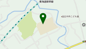 由比小学校の地図画像