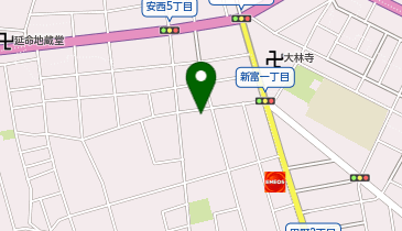 田町こども園の地図画像