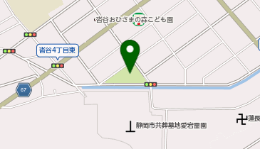沓谷第一公園の地図画像