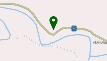 清沢避難所(東小学校跡地)の地図画像