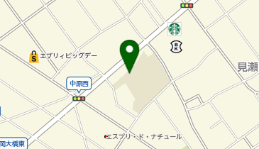 大里西小学校の地図画像