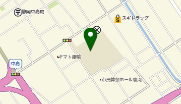 中島小学校の地図画像