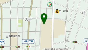 清水第一中学校の地図画像