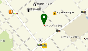 ツインメッセ静岡の地図画像
