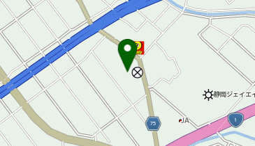 庵原生涯学習交流館の地図画像