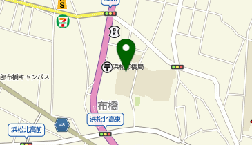 追分小学校の地図画像