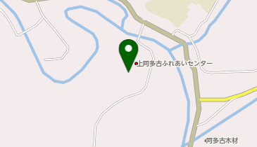 上阿多古ふれあいセンターの地図画像
