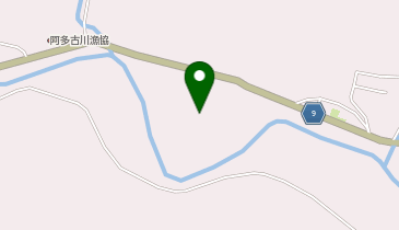 下阿多古運動場の地図画像