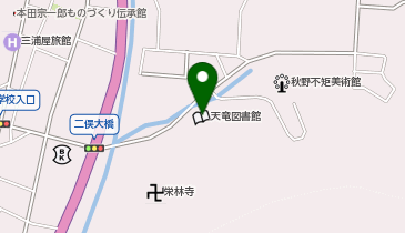 二俣協働センターの地図画像