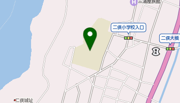 二俣小学校の地図画像