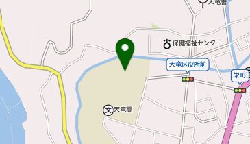 天竜高校の地図画像