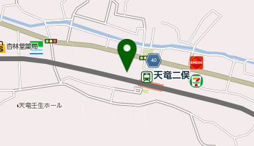 天竜二俣駅東西広場の地図画像