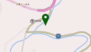 (旧)鏡山小学校の地図画像