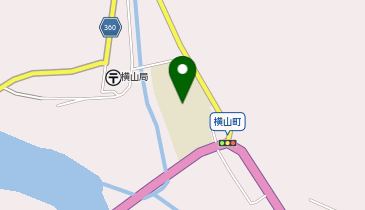 横山小学校の地図画像