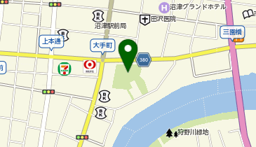 中央公園の地図画像